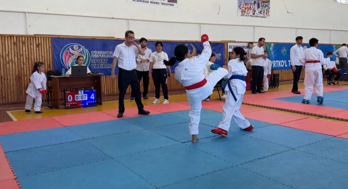 TO‘RTKO‘L TUMANI SPORT MAKTABIDA KARATE WKF BO‘YICHA HOKIM KUBOGI MUSOBAQASI BO‘LIB O‘TDI