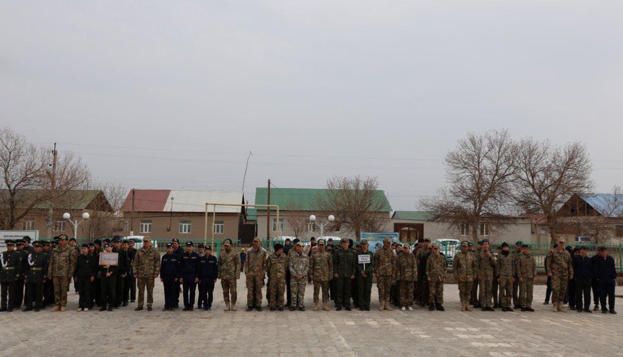 В Шуманайском районе прошли соревнования на "Кубок Министра обороны"
