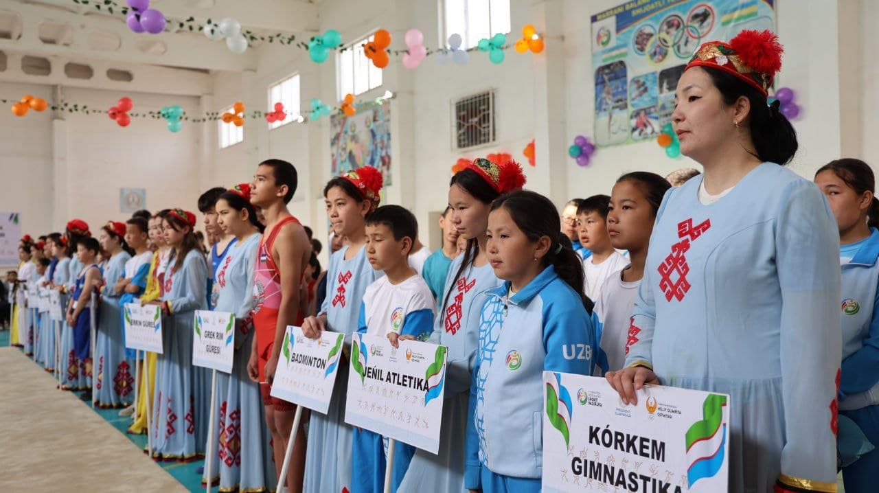 Молодежь и спорт: в Шуманае стартовали олимпийские соревнования