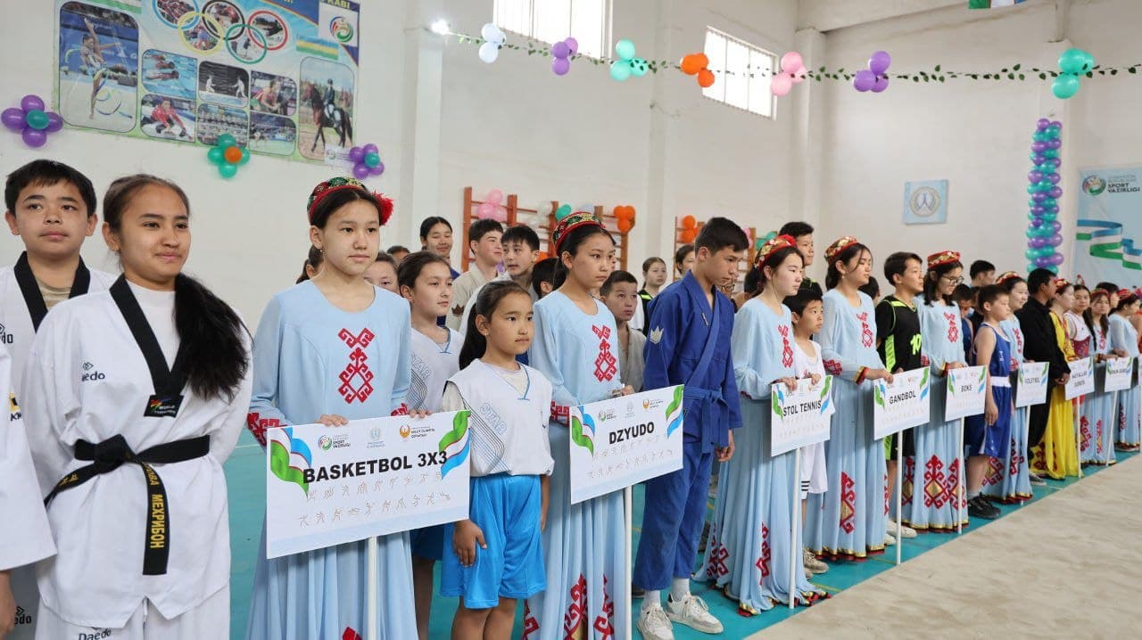 Молодежь и спорт: в Шуманае стартовали олимпийские соревнования