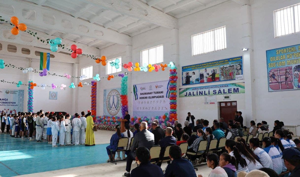 Молодежь и спорт: в Шуманае стартовали олимпийские соревнования