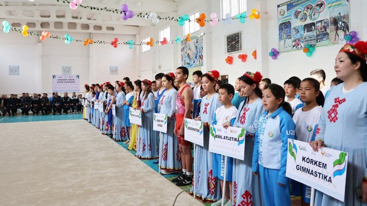 Молодежь и спорт: в Шуманае стартовали олимпийские соревнования