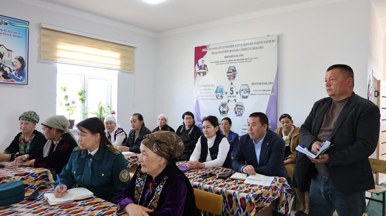 В Шуманайском районе состоялась встреча, направленная на поддержку молодых семей и повышение активности женщин