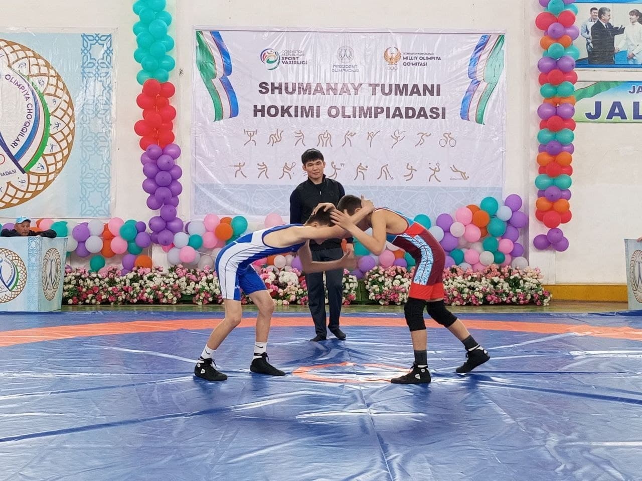 В Шуманае прошли соревнования по волейболу