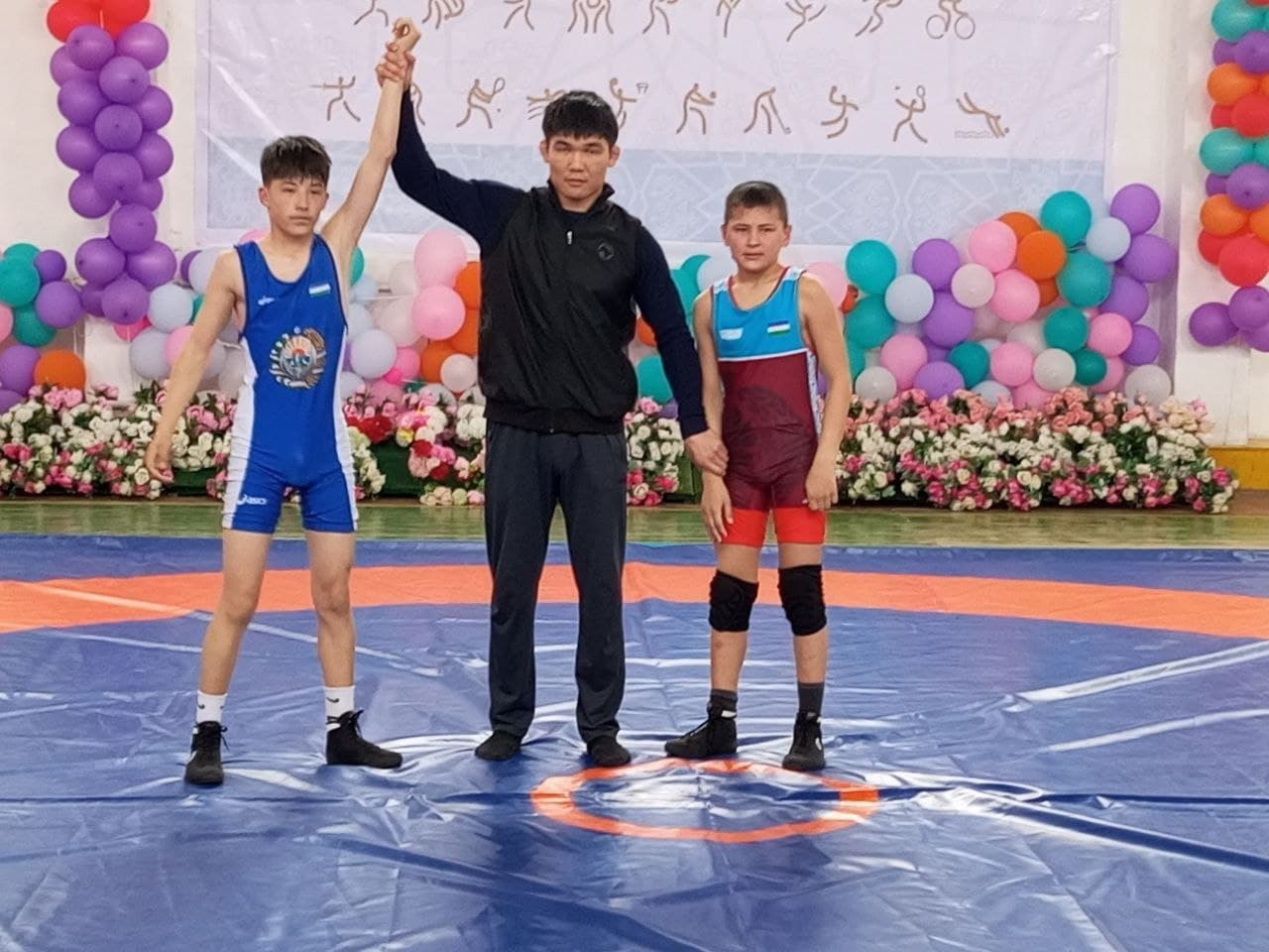 В Шуманае прошли соревнования по волейболу