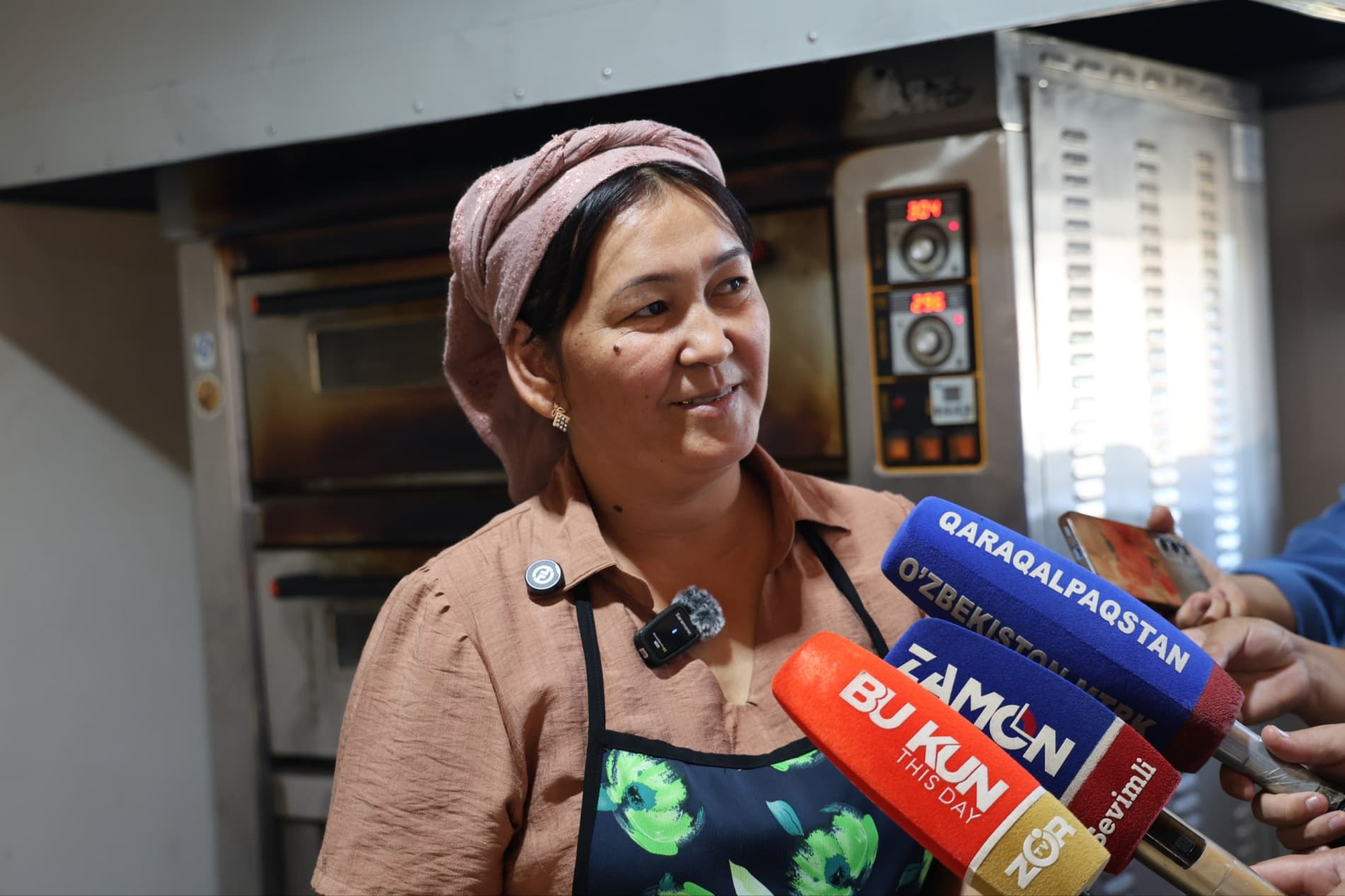 Shomanayda mikrojoybarlar jumısı menen tanısıw maqsetinde press-tur shólkemlestirildi