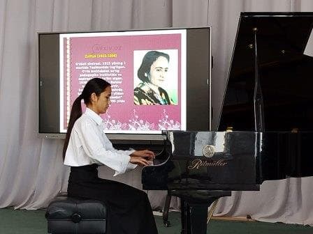 В Караузяке состоялся районный этап конкурса на Государственную премию имени Зульфии.