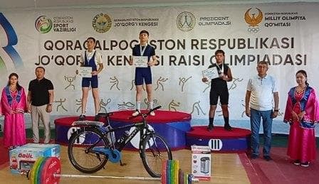Qorao‘zaklik yana bir sportchimiz "Prezident olimpiadasi" yo‘llanmasini qo‘lga kiritdi