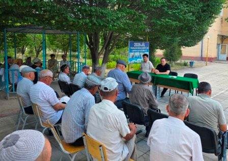 Aholining murojaati asosida kanal qazish ishlari olib borilmoqda