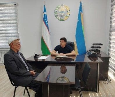Qorao‘zak tumani hokimining o‘rinbosarlari tomonidan fuqarolarning shaxsiy qabuli o‘tkazildi