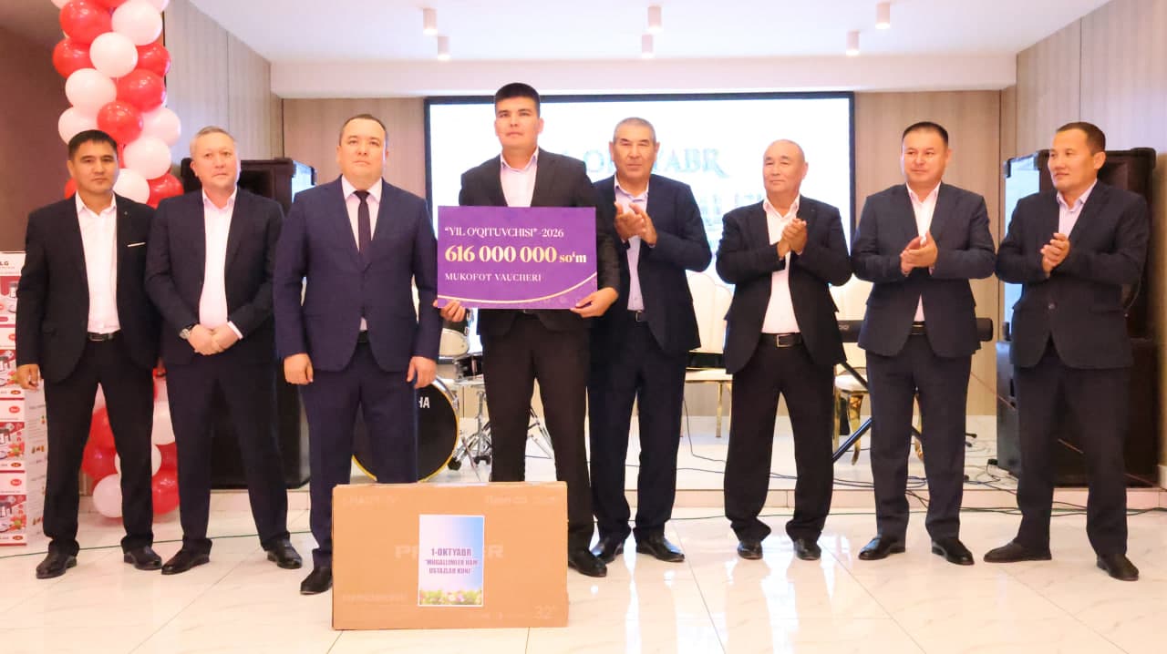 Tumanda "O‘qituvchi va murabbiylar" bayrami keng nishonlandi