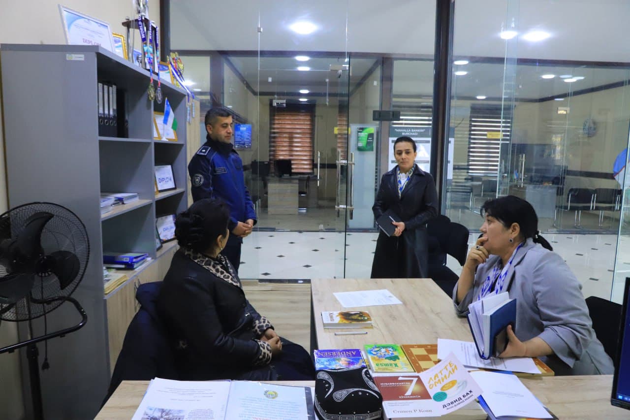 Respublika Ma'naviyat va ma'rifat markazi tuman bo'linmasi tomonidan 1-chorak davomida amalga oshirilgan ishlar