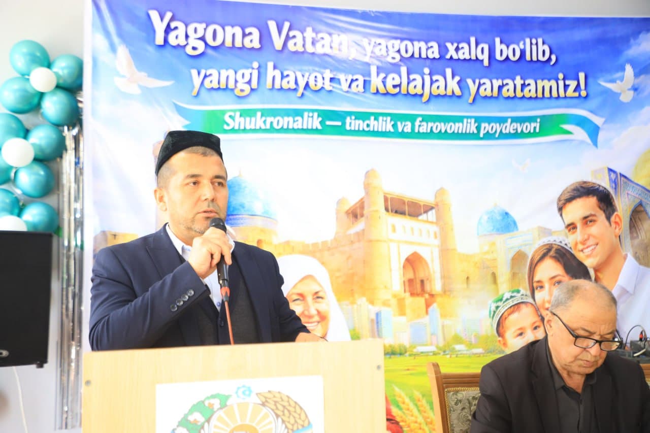 Vobkentda “Yagona Vatan, yagona xalq bo‘lib, yangi hayot va kelajak yaratamiz!” shiori ostida bayram shukuhi ostida ma'rifiy tadbir hamda konsert dasturi yuksak ruhda davom etmoqda