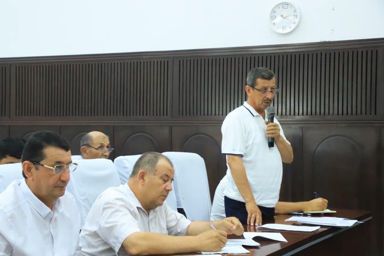 Vobkent tumani Kengashining 28-sessiyasi boʻlib o'tdi