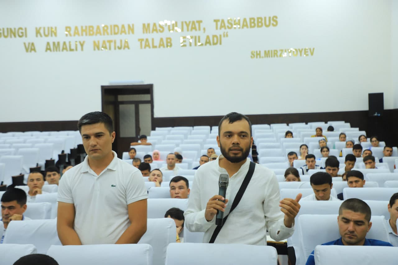 Yoshlar va tadbirkorlar bilan ochiq muloqot — imkoniyatlar va yangi tashabbuslar sari muhim qadam