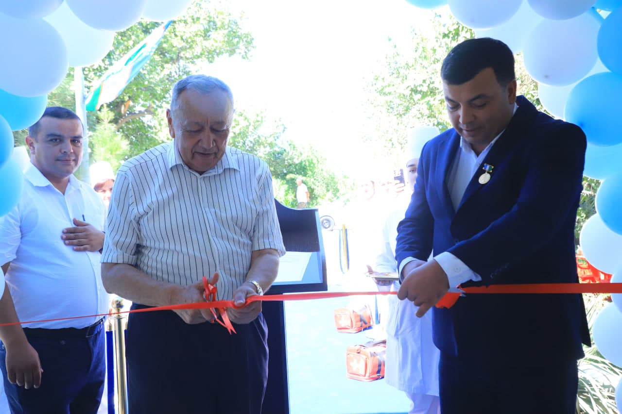 G‘aribshohda yangidan qurilgan zamonaviy tibbiyot maskani 8 450 nafar aholiga xizmat ko‘rsatadi