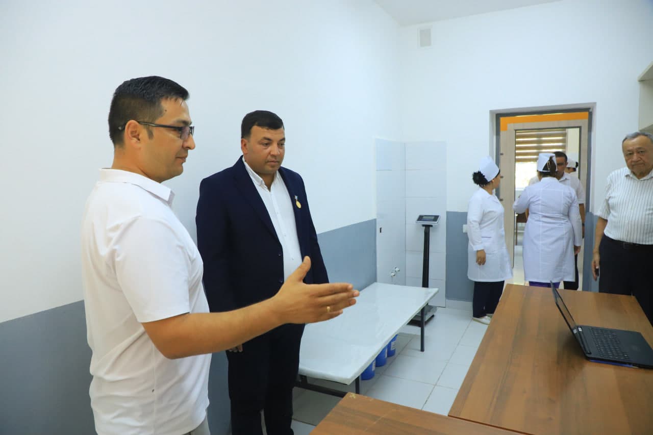 G‘aribshohda yangidan qurilgan zamonaviy tibbiyot maskani 8 450 nafar aholiga xizmat ko‘rsatadi