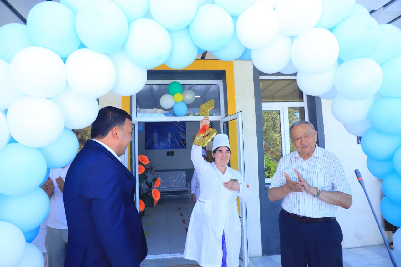 G‘aribshohda yangidan qurilgan zamonaviy tibbiyot maskani 8 450 nafar aholiga xizmat ko‘rsatadi