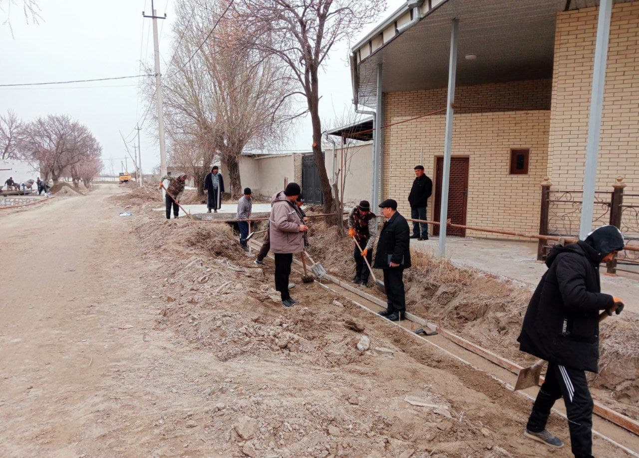 Shofirkon tumani: Hashar — birlik va ezgulik ramzi: Shofirkonda umumxalq xayriya hashari ko‘tarinki ruhda o‘tdi