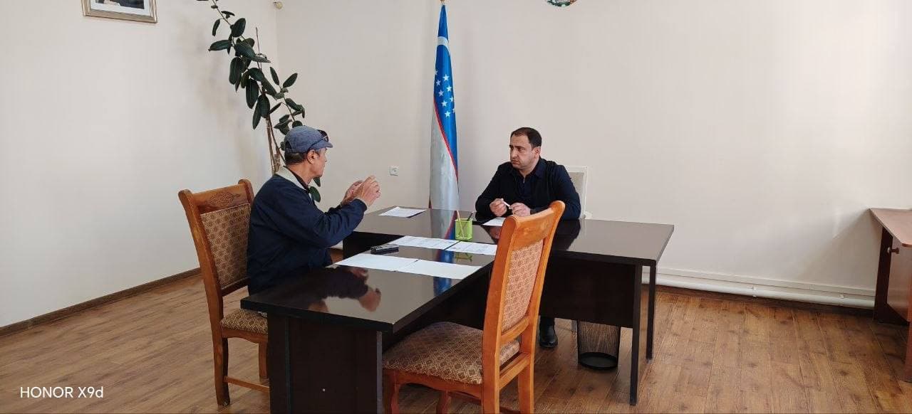 Shofirkon tumani hokimi o‘rinbosarlari tomonidan navbatdagi qabul o‘tkazildi