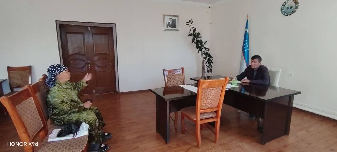 Shofirkon tumani hokimi o‘rinbosarlari tomonidan navbatdagi qabul o‘tkazildi
