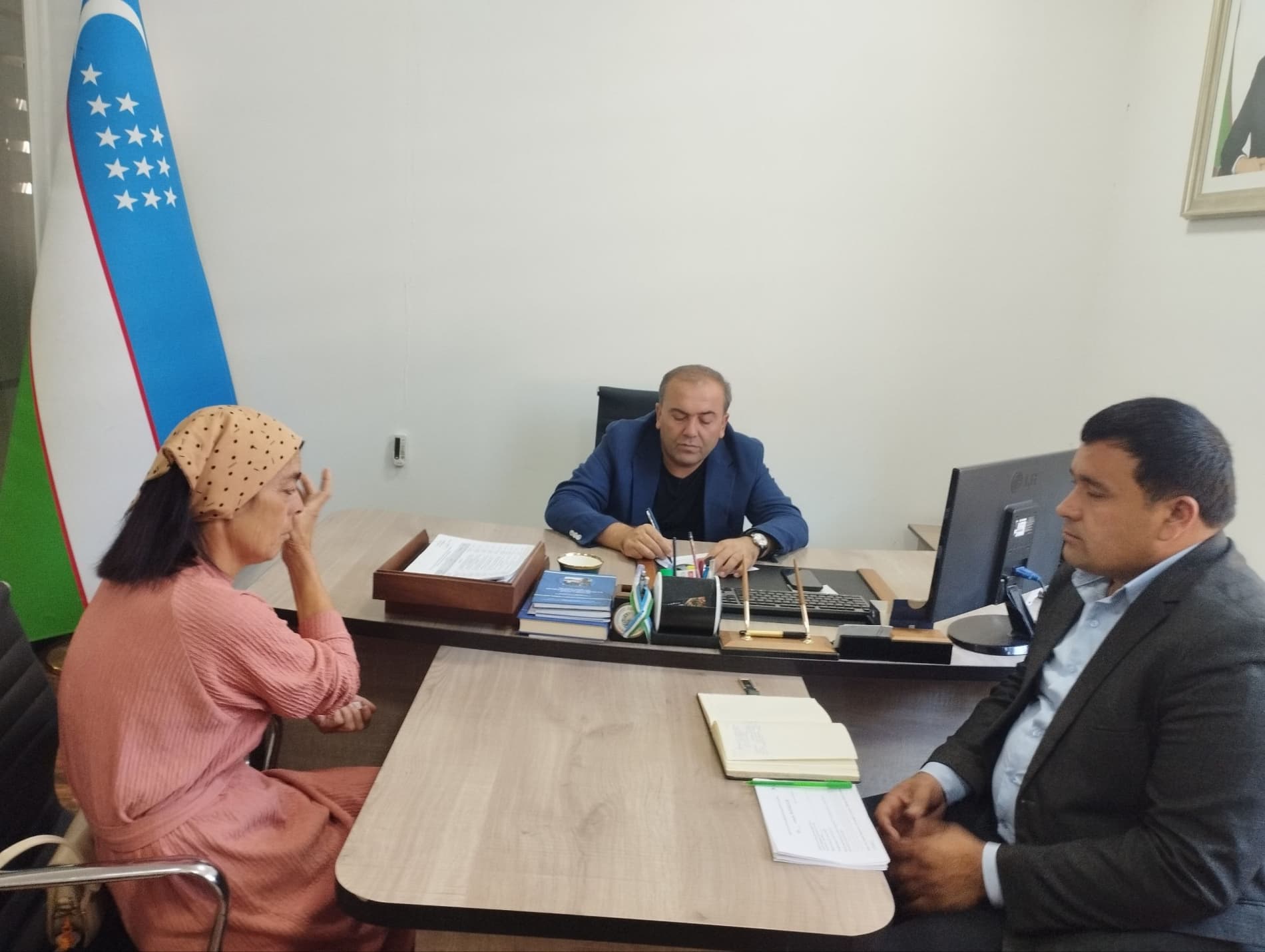 Tuman hokimining birinchi o‘rinbosari tomonidan navbatdagi fuqarolar qabuli o‘tkazildi