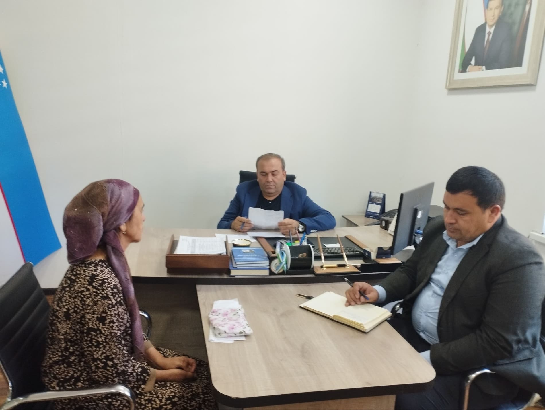 Tuman hokimining birinchi o‘rinbosari tomonidan navbatdagi fuqarolar qabuli o‘tkazildi