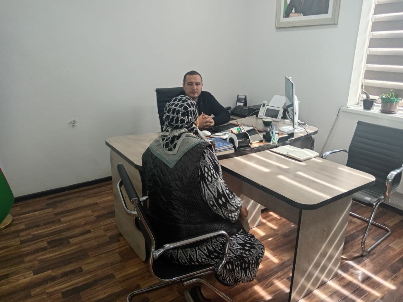 Tuman hokimi o‘rinbosari tomonidan navbatdagi fuqarolar qabuli o‘tkazildi