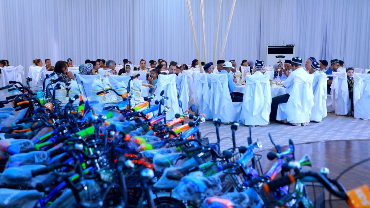 Бухоро шаҳрида 34 нафар болажонларнинг суннат тўйи ўтказилди