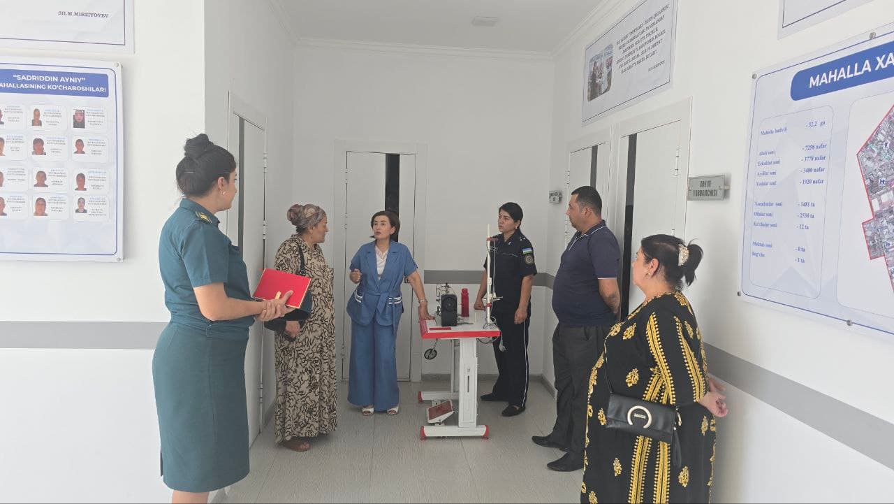 Низоли оилалар билан очиқ мулоқот ўтказилди