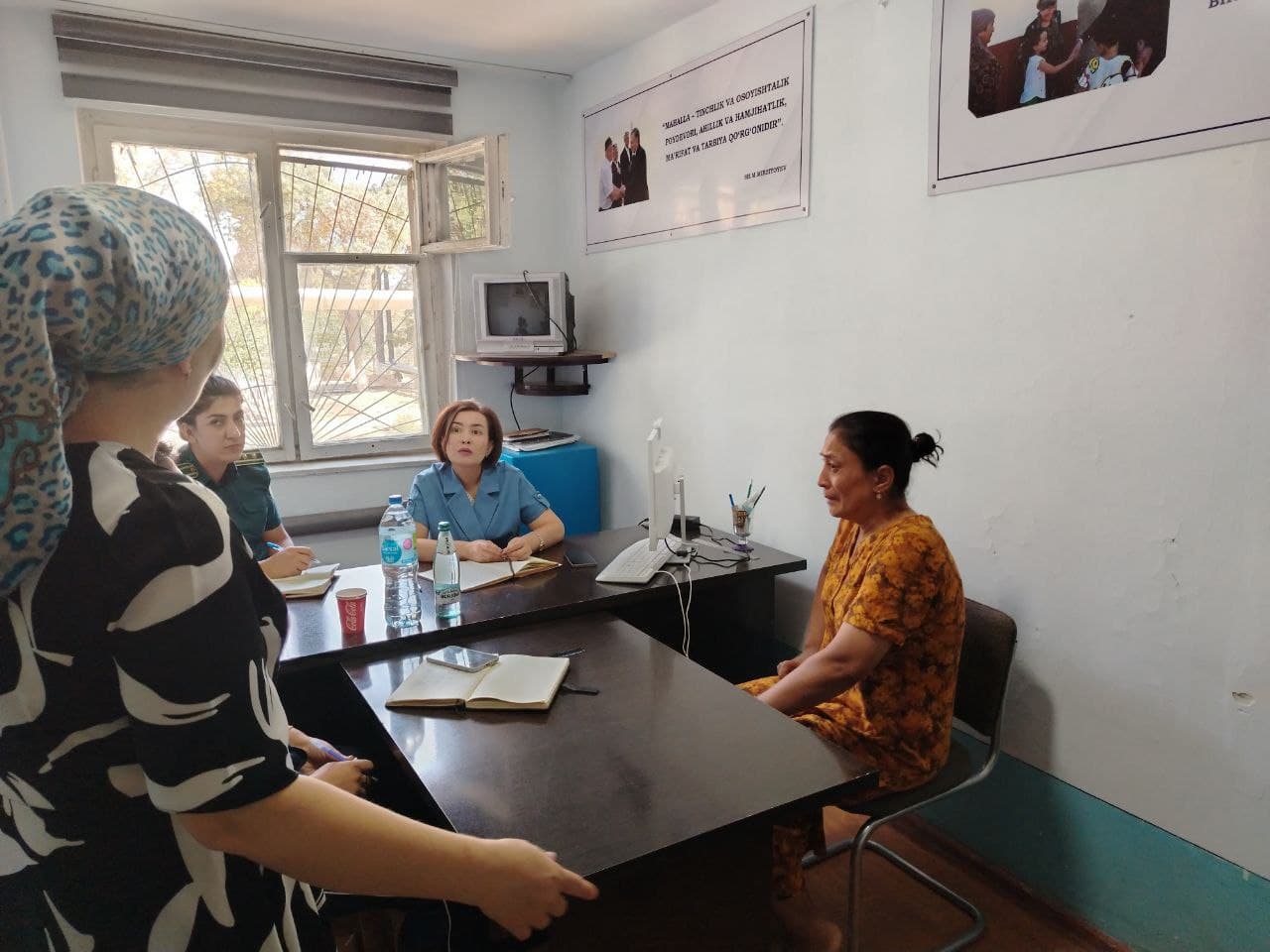 Низоли оилалар билан очиқ мулоқот ўтказилди