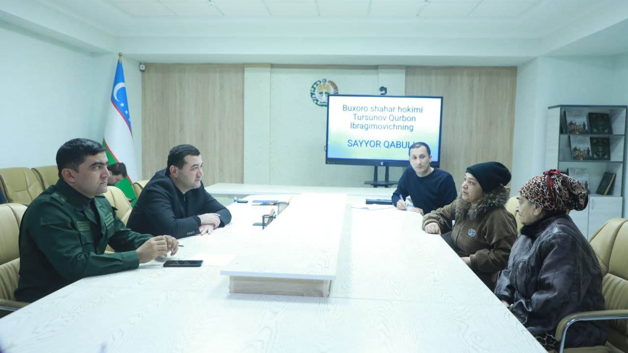 Қурбон Турсунов навбатдаги фуқаролар қабулини ўтказди