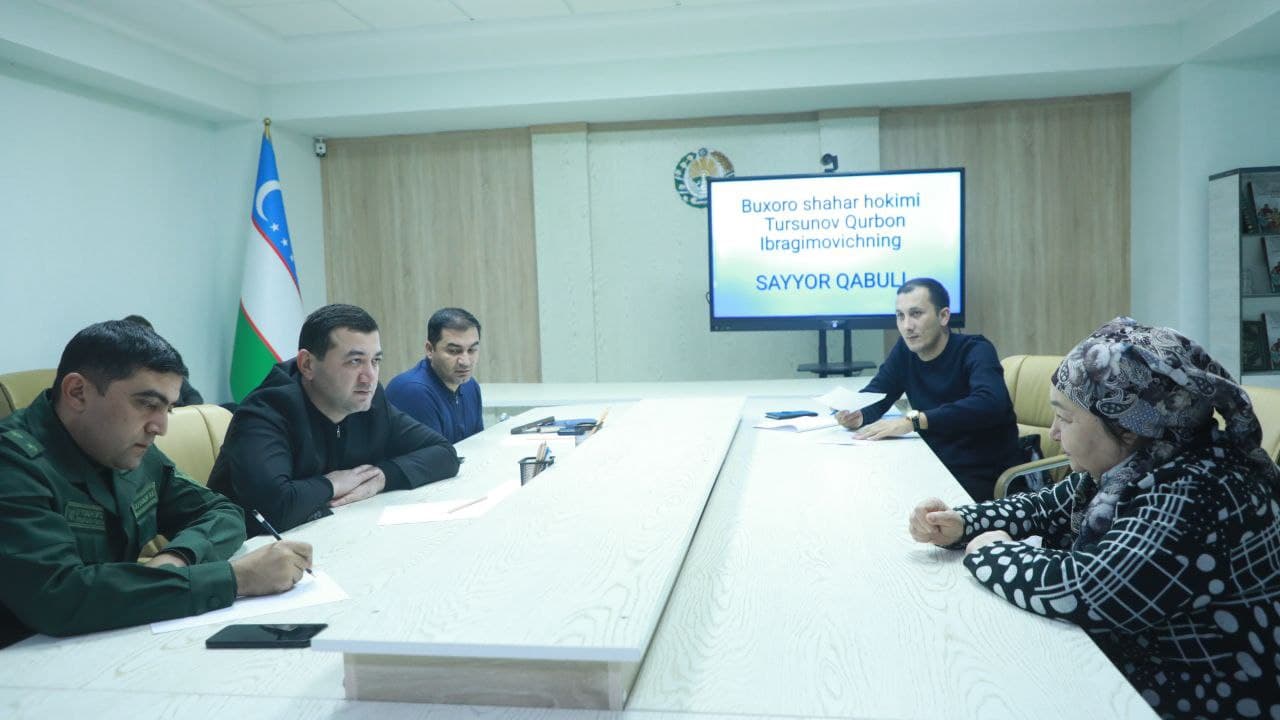 Қурбон Турсунов навбатдаги фуқаролар қабулини ўтказди