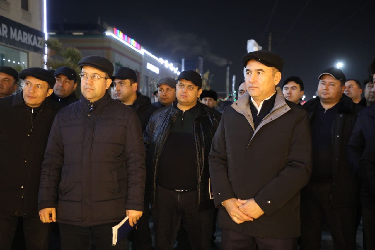 Иқтисодий комплекс раҳбарлари 24/7 кўча фаолияти билан танишди