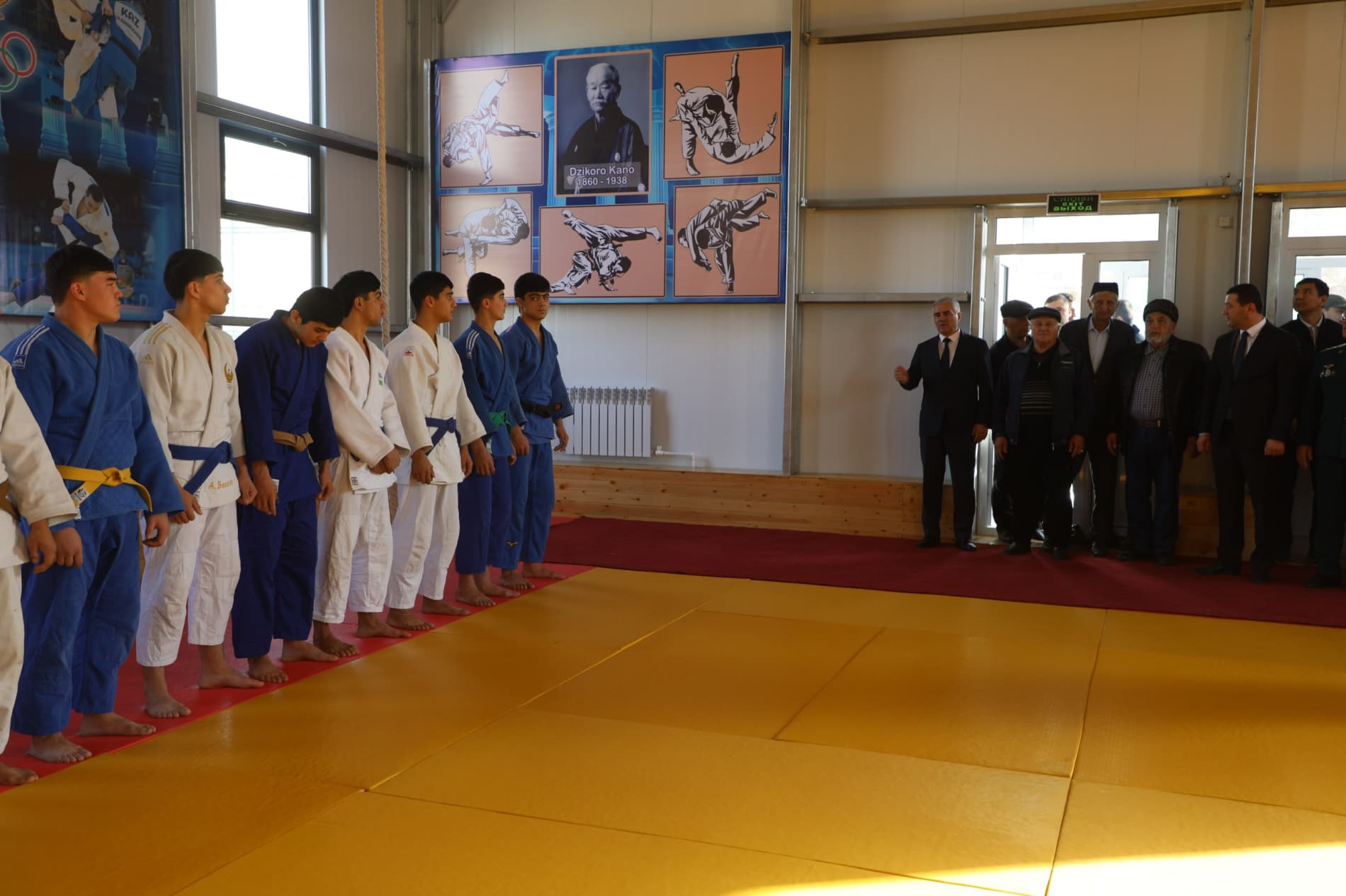 Бухоро шаҳрида янги дзюдо спорт зали фойдаланишга топширилди