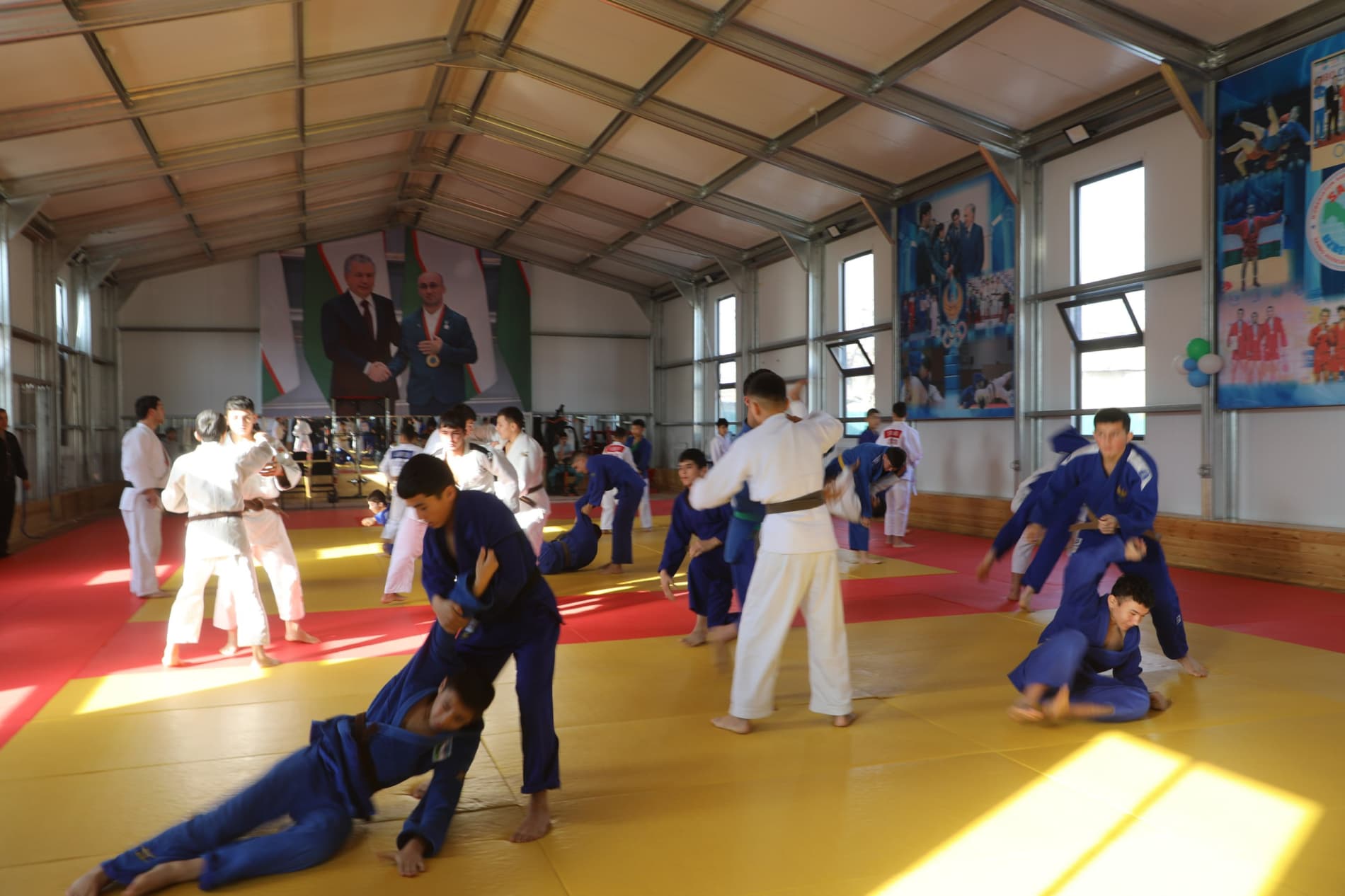 Бухоро шаҳрида янги дзюдо спорт зали фойдаланишга топширилди