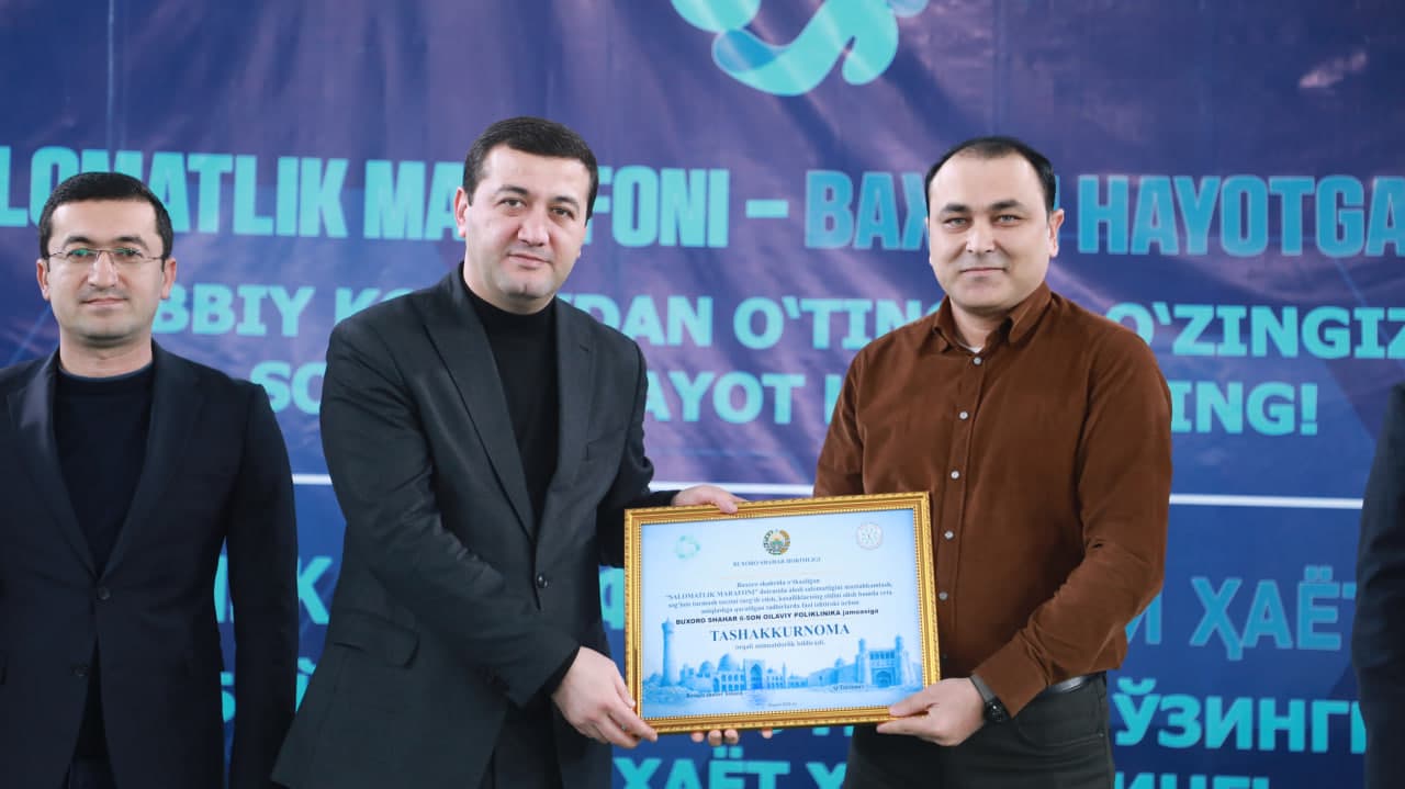 Бир ой давом этган "Саломатлик марафони" якунланди