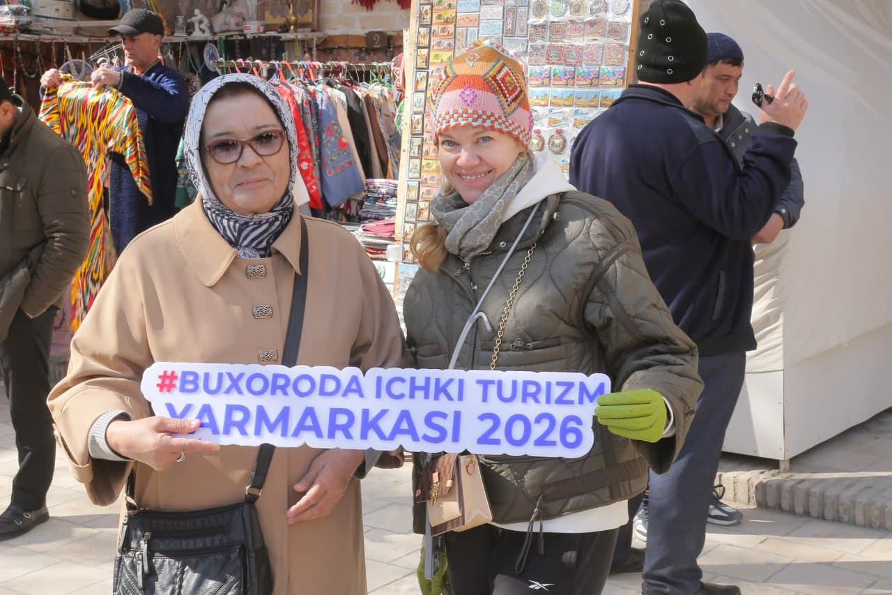 Buxoro shahrida "O'zbekiston bo'ylab sayohat qil!" ichki turizm yarmarkasi bo‘lib o‘tdi