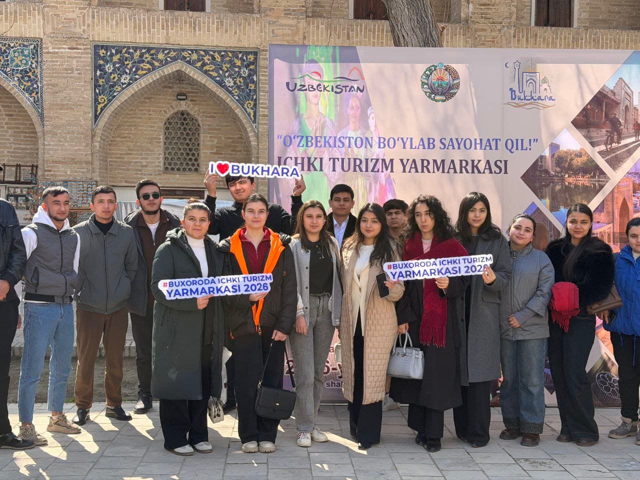 Buxoro shahrida "O'zbekiston bo'ylab sayohat qil!" ichki turizm yarmarkasi bo‘lib o‘tdi