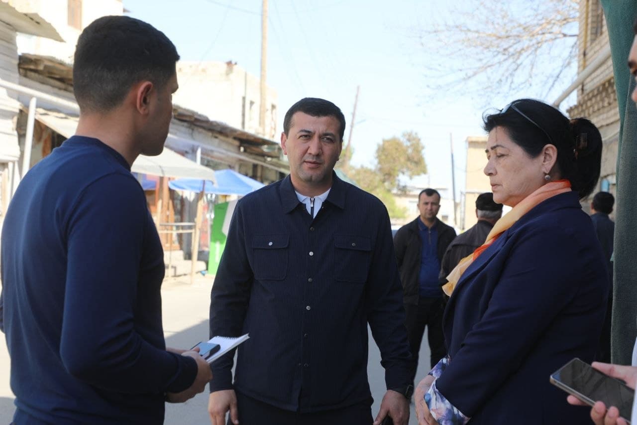 Қурбон Турсунов Самарқанд кўчасида бўлди