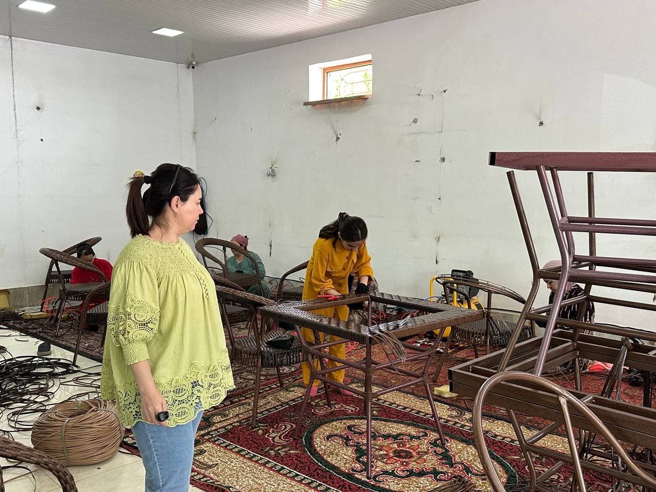 "Hamid Olimjon" mahallasida hunarmandchilik an’analari munosib davom ettirilmoqda