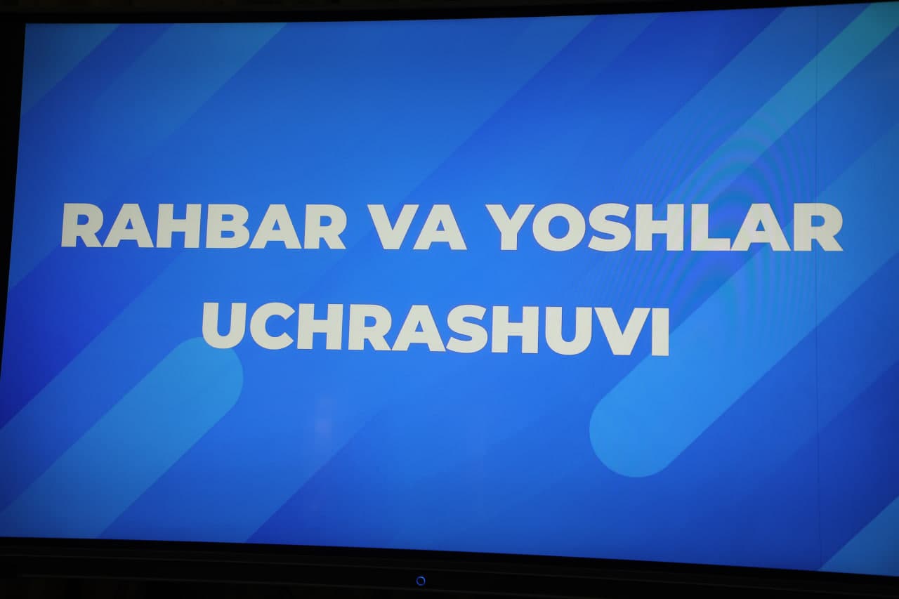 Qurbon Tursunov texnikum yoshlari bilan muloqot qildi