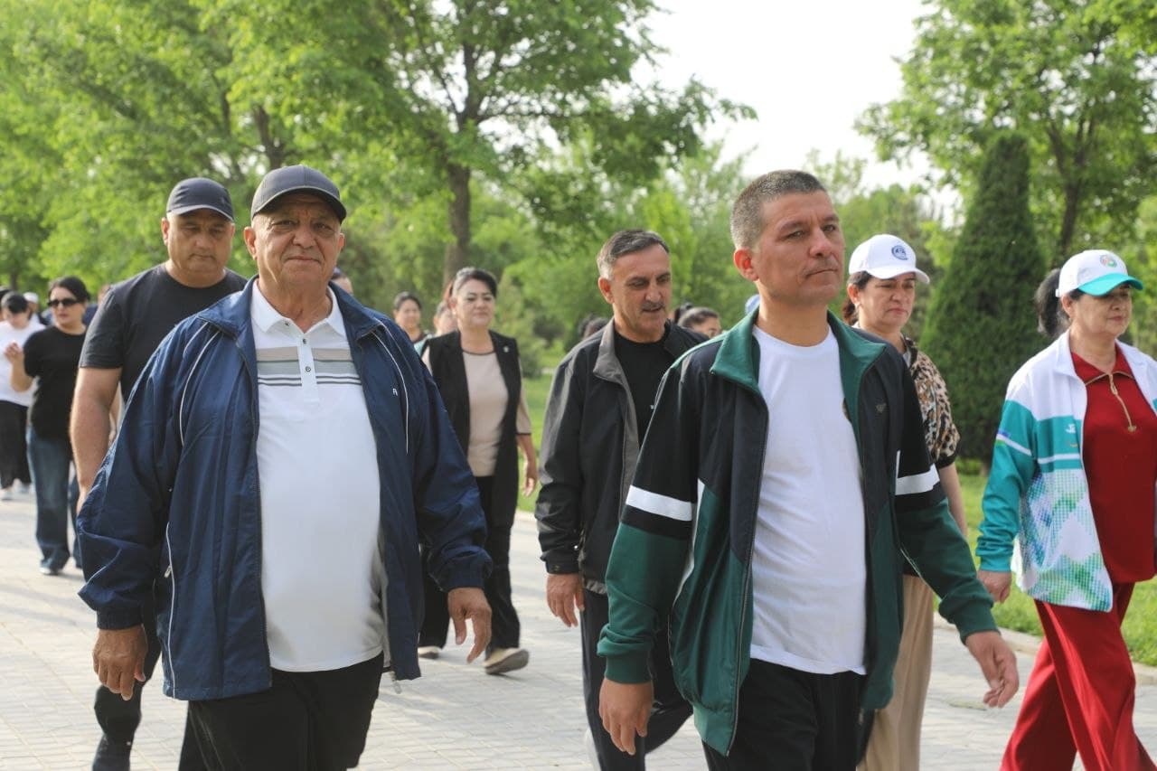 Соғлом ҳаёт учун 5 минг қадам