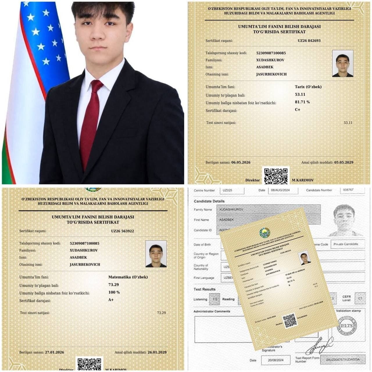 Юксак маррага эришган ёшлар — Янги Ўзбекистон фахри