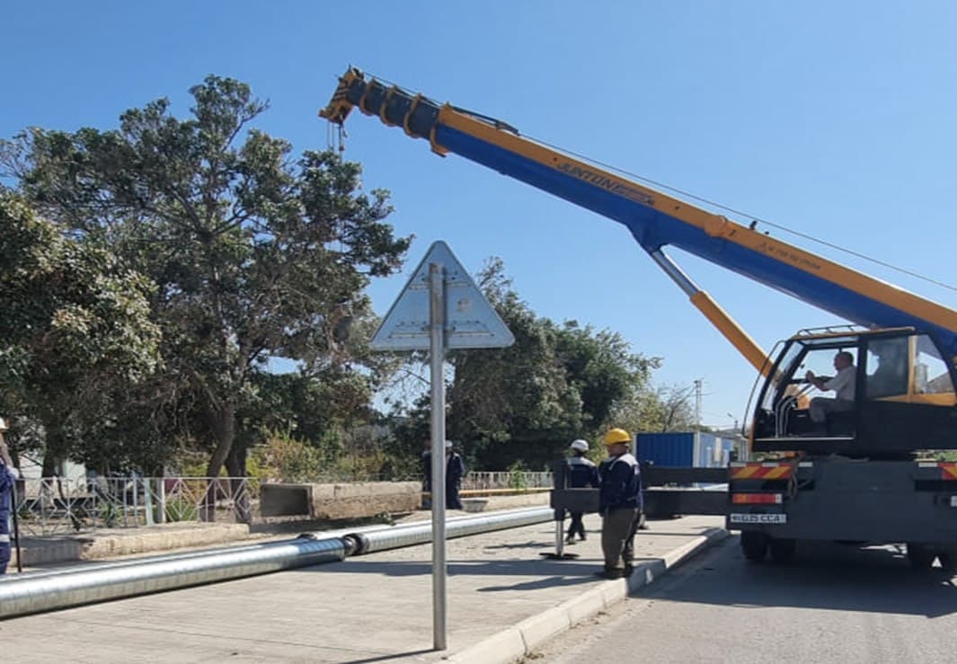 “Buxoroenergomarkaz” AJ da issiqlik tarmoqlarini mukammal ta’mirlash ishlari