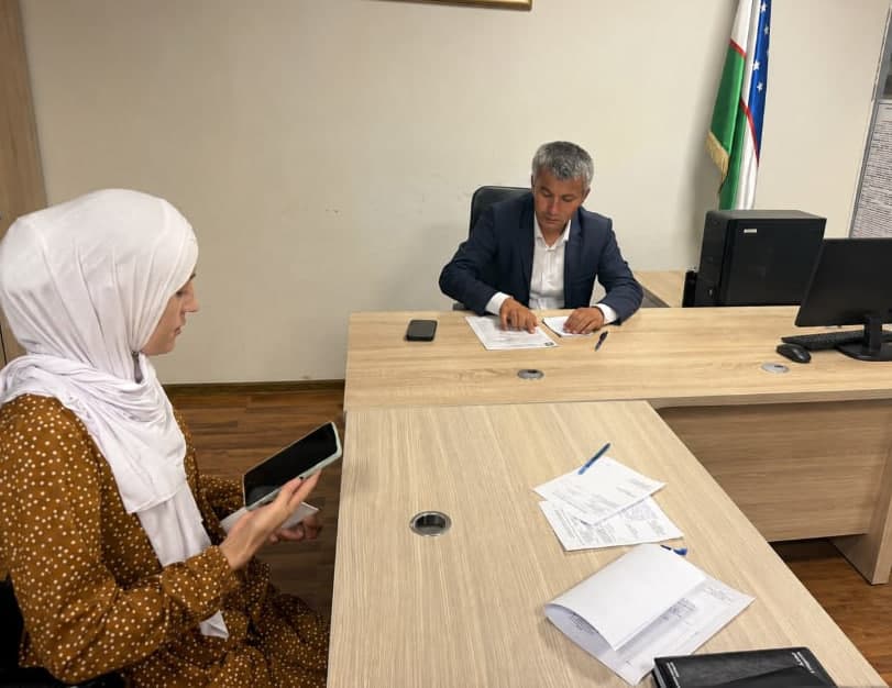 Feruz Xamroyevning shaxsiy qabuli bo'lib o'tdi