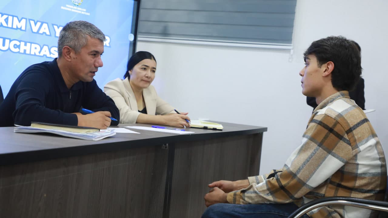 Yoshlar bilan ochiq muloqot: muammo va takliflar tinglandi