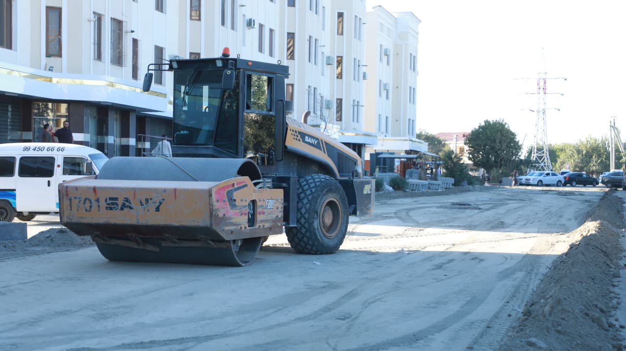 "Guliston" mahallasidagi “Gazlishox” ko‘chasining 1,5 km qismida bunyodkorlik ishlari boshlandi