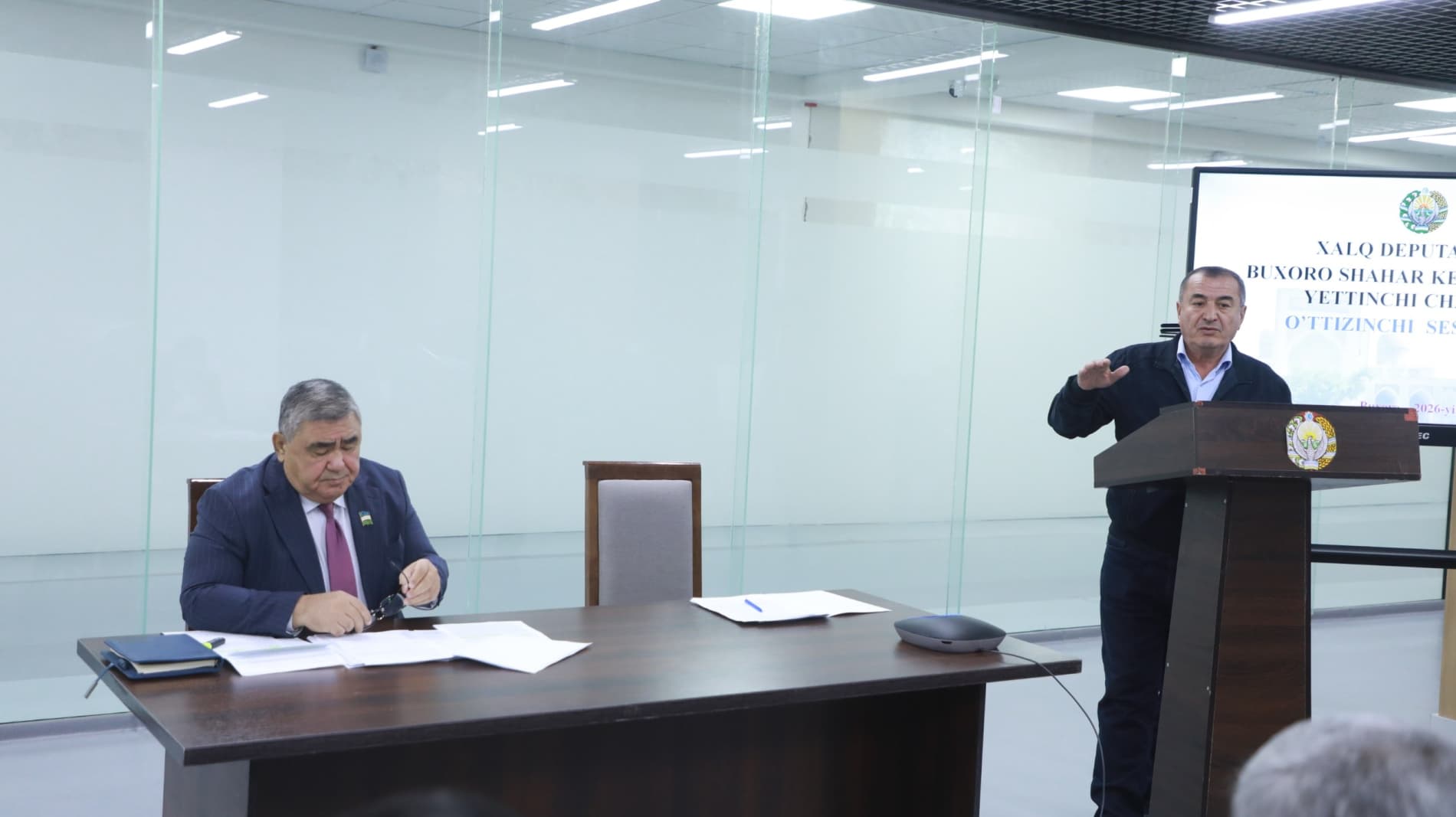 Xalq deputatlari Buxoro shahar Kengashining 30-sessiyasi bo‘lib o‘tdi