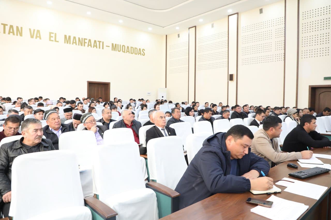 Boyovutda korrupsiyaga qarshi kurashish masalalari muhokama qilindi